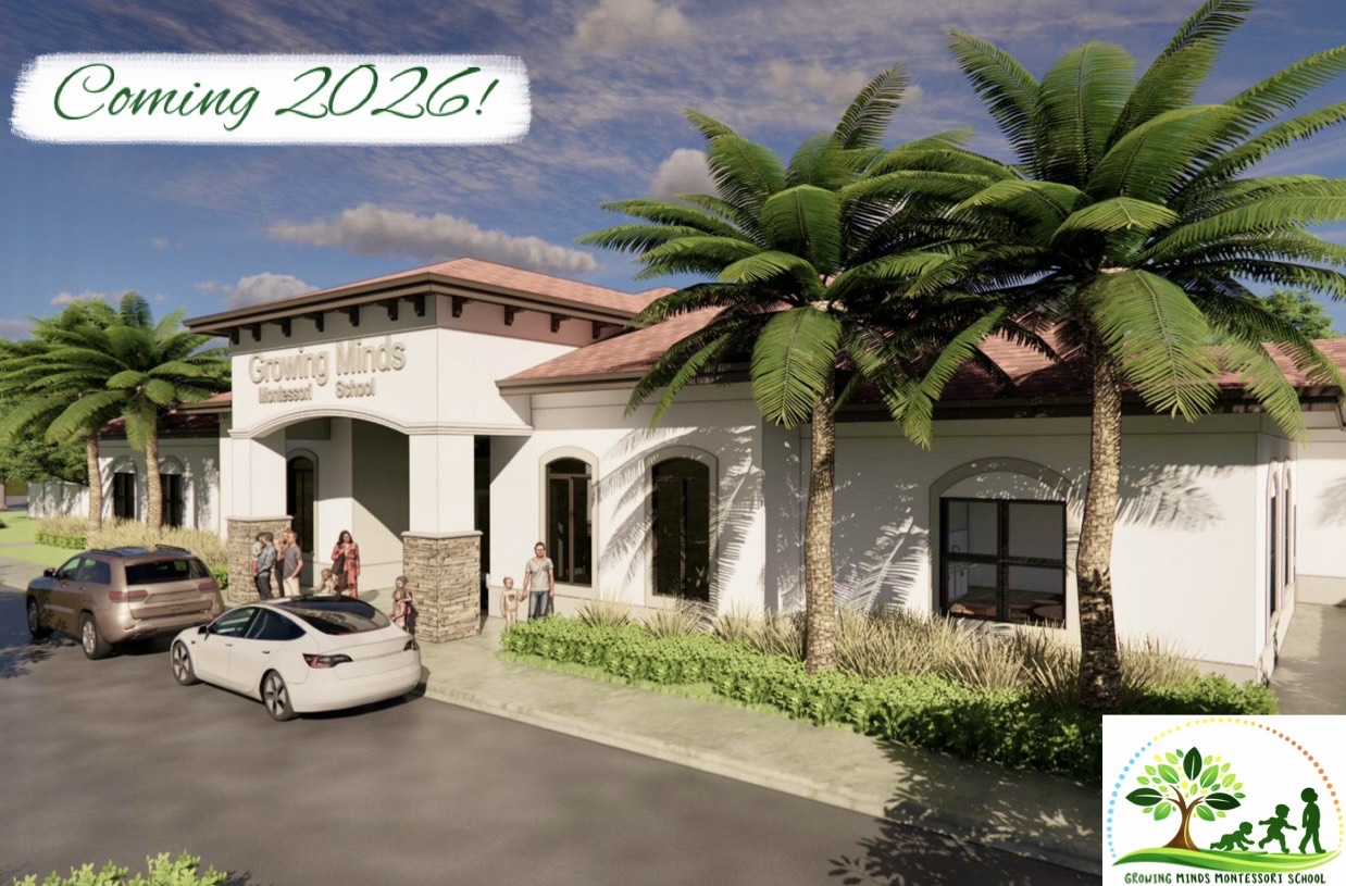 New Growing Minds Montessori facility rendering